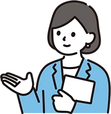 安心感を与える笑顔で解決策を提案する女性スタッフ